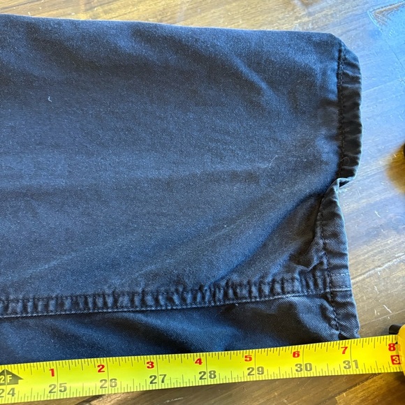 Vintage Versace Jeans Collection Pants Mens 32 Straight Logo Black Distressed - Picture 13 of 15